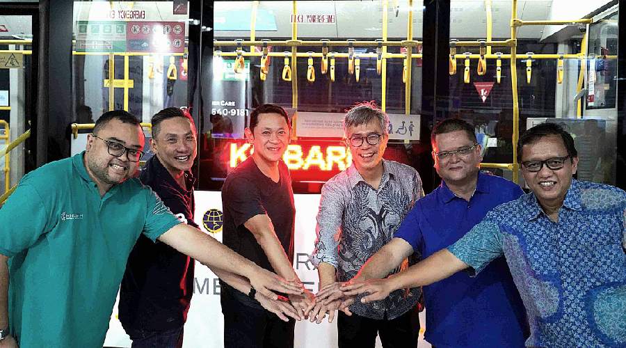 Sinergi KALISTA & Pemkot Medan Luncurkan 60 unit Bus Listrik