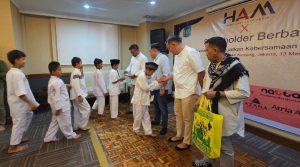 HAM Gandeng Stakeholder Gelar Santunan dan Buka Puasa Bersama Anak Yatim