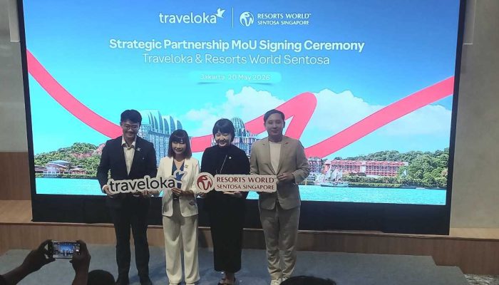 Traveloka dan Resorts World Sentosa Perkuat Wisata Pengalaman ke Singapura