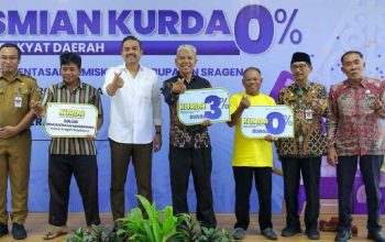 Penyaluran KUR di Sragen Tembus Rp675 Miliar, Menteri UMKM Apresiasi KURDA Bunga 0 Persen