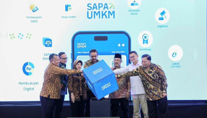Wujudkan Ekosistem Layanan UMKM Terpadu, Aplikasi SAPA UMKM Diluncurkan