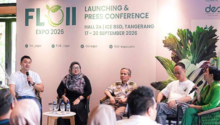 FLOII Expo 2026, Targetkan Penguatan Industri Tanaman Hias Nasional