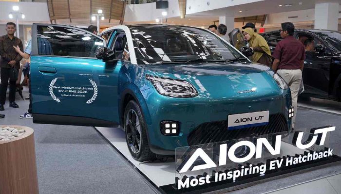 GAC Indonesia Pamerkan AION UT dan AION V di Indomobil Expo Palembang 2026