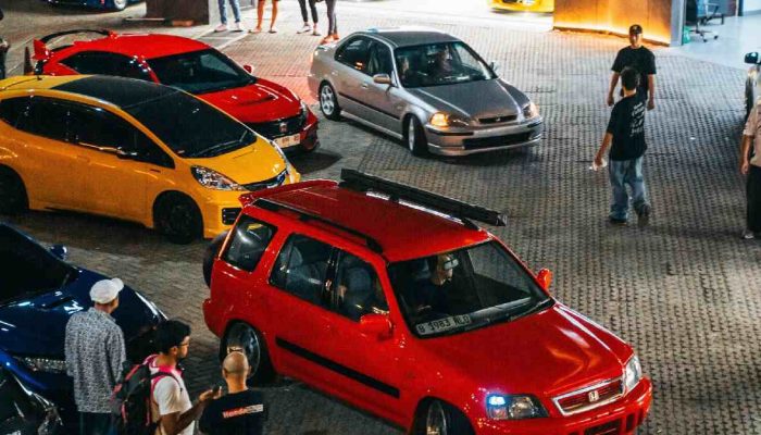 Honda Satukan Komunitas Lintas Generasi Lewat Honda Culture Indonesia Night Meet Up