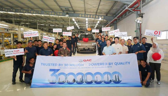 GAC Produksi 30 Juta Kendaraan Global, Perkuat Ekspansi dan Layanan di Indonesia