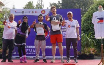 Ratusan Pelari Ramaikan Fun Run Loman Park Hotel, Sambut Semangat ASEAN Sports Day