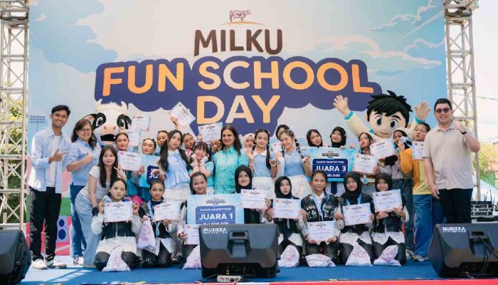 Rayakan Hari Anak Nasional, MILKU Ajak 4.000 Siswa Surabaya Eksplorasi Minat dan Bakat
