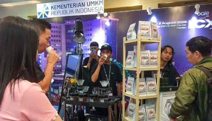 ICX Medan 2026 Jadi Ajang Kementerian UMKM Pulihkan Usaha Kopi Pascabencana
