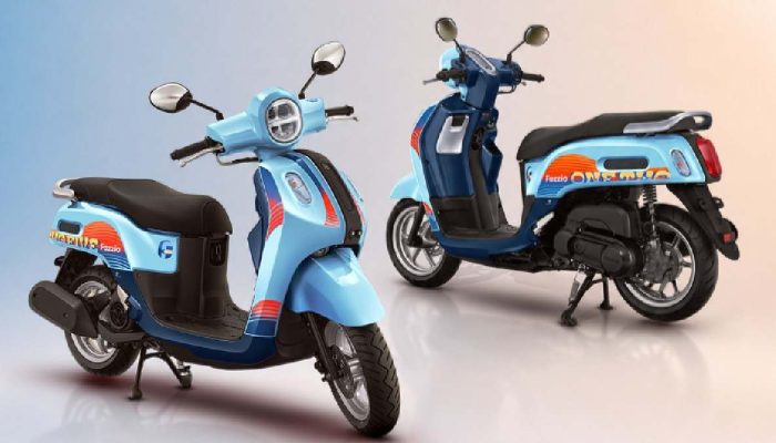 Yamaha Fazzio Sunset Blue x Alkateri, Motor Bergaya Kalcer Bidik Gaya Hidup Gen Z