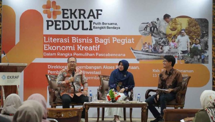 Kemenekraf Bekali 50 Pelaku Ekraf Padang Pariaman Literasi Bisnis Pascabencana