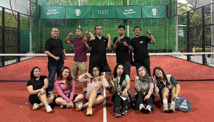 H3 Bogor Perkuat Relasi Media dan PR Hotel Lewat Padel
