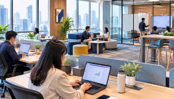 Perubahan Pola Kerja Dorong Perusahaan Evaluasi Kembali Kebutuhan Ruang Kantor