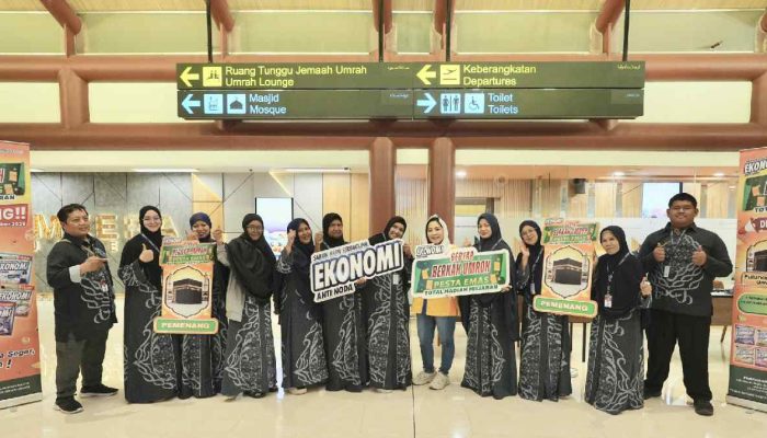 Sabun Krim EKONOMI Berangkatkan 11 Pemenang Umrah